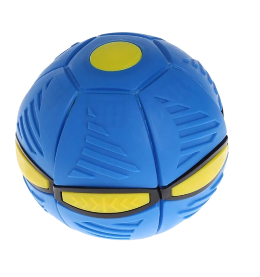 PupOrbit Flying UFO Flat Throw Disc Ball