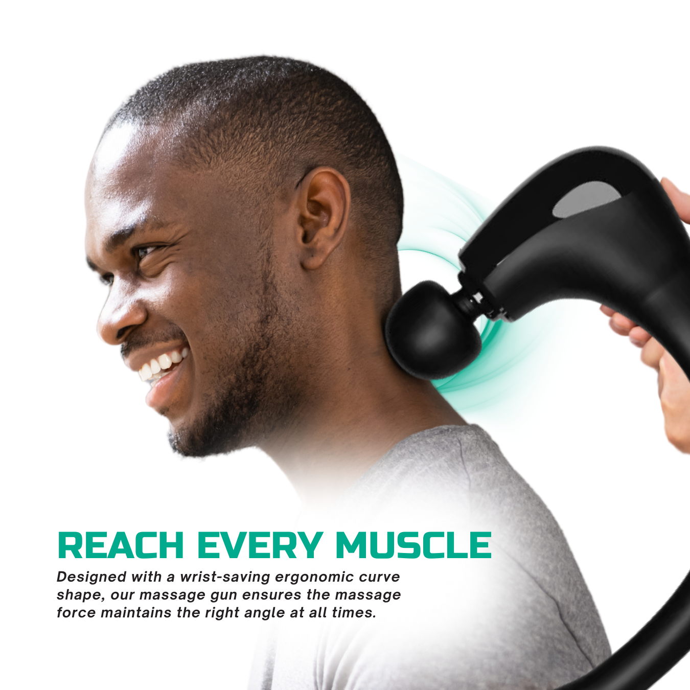 REECHY Massage Gun for Back Pain