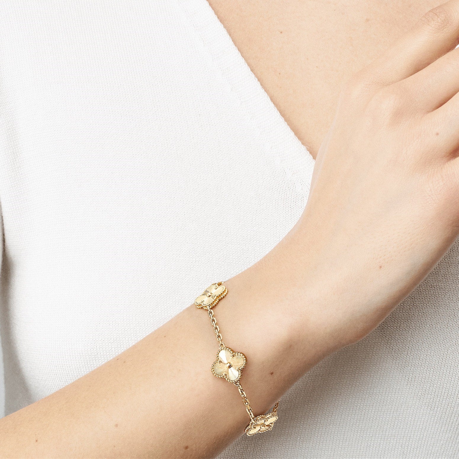 Sedora Clover Bracelet (18K Gold Plated)