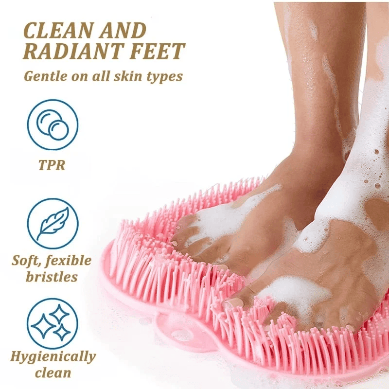 Shower Foot & Back Scrubber Massage Pad