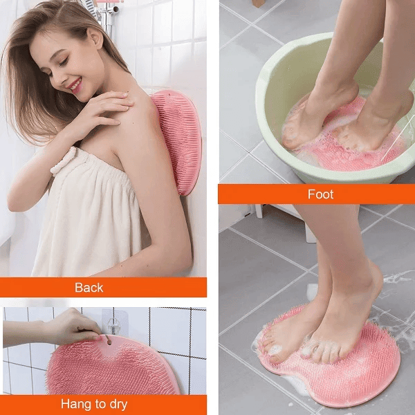 Shower Foot & Back Scrubber Massage Pad