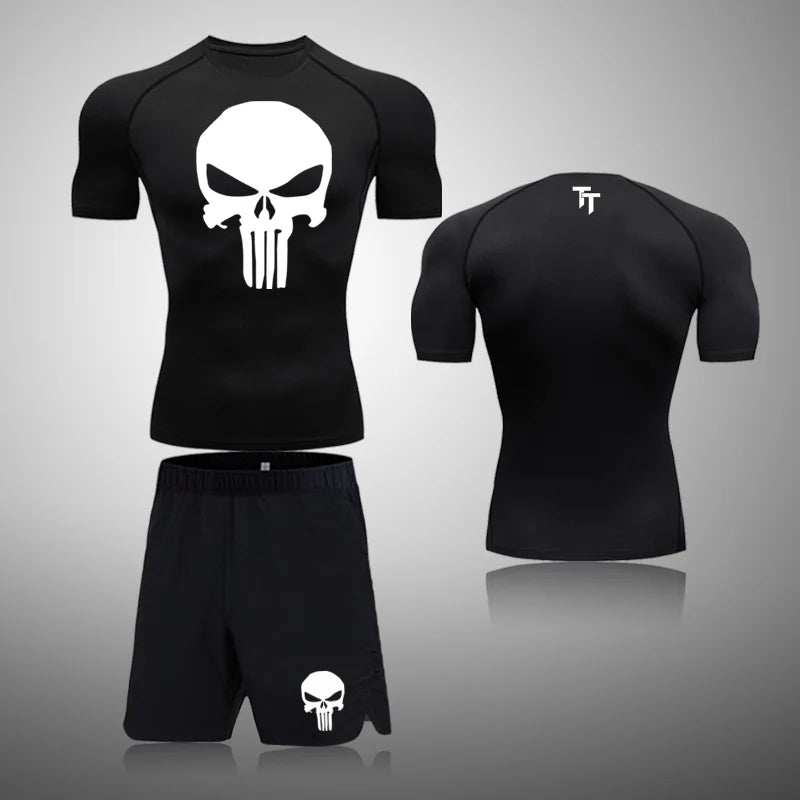 Skull Compression Shirt