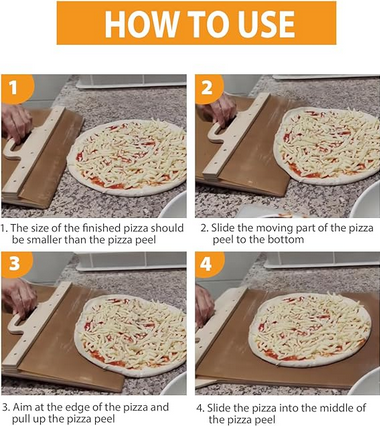 SlideSlice Pizza Peel