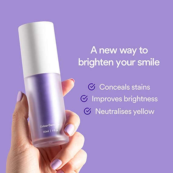 SMILEKIT New V34 Series Toothpaste Purple Colour Corrector