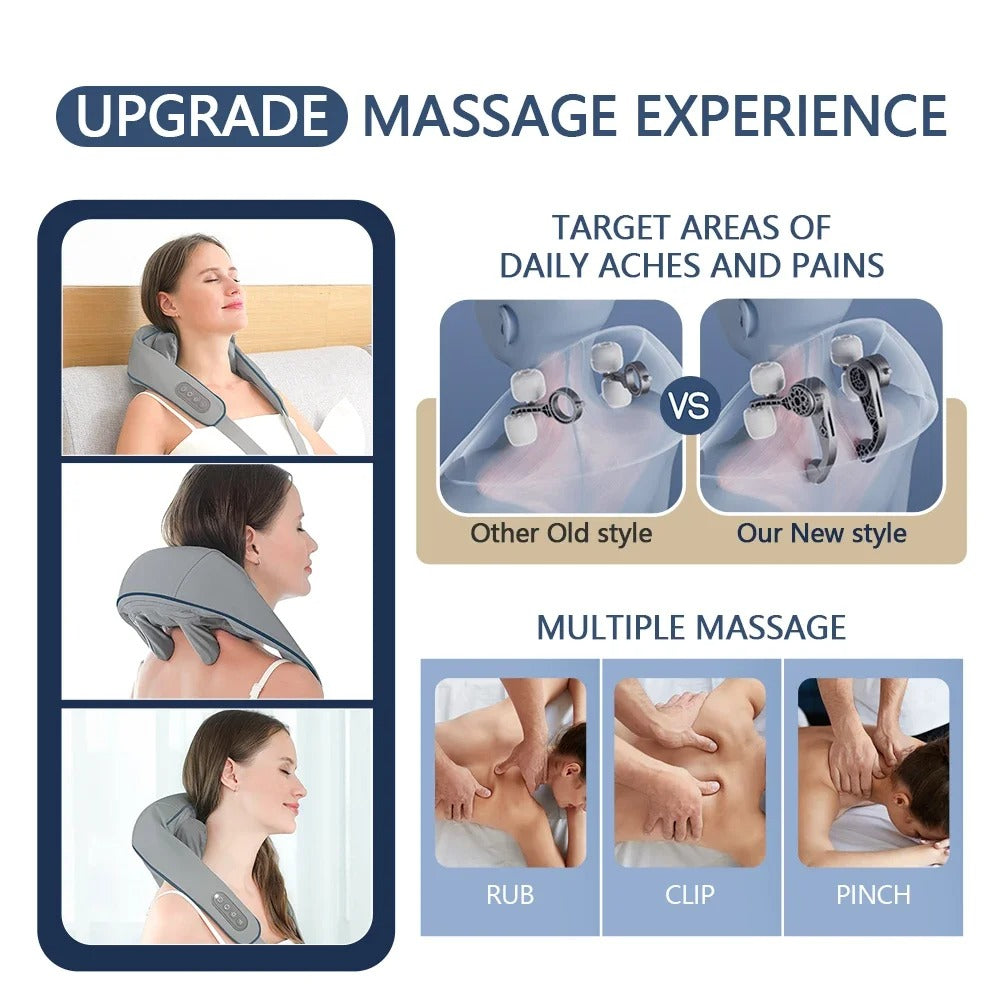 Soothing Touch Neck & Shoulder Massager With Heat