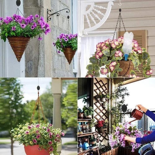 Summer promotion discount - Plant Pulley Set For Garden Baskets Pots, Birds Feeder