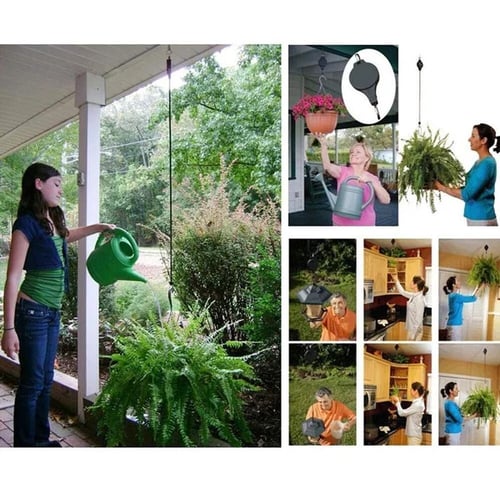 Summer promotion discount - Plant Pulley Set For Garden Baskets Pots, Birds Feeder