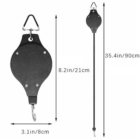 Summer promotion discount - Plant Pulley Set For Garden Baskets Pots, Birds Feeder