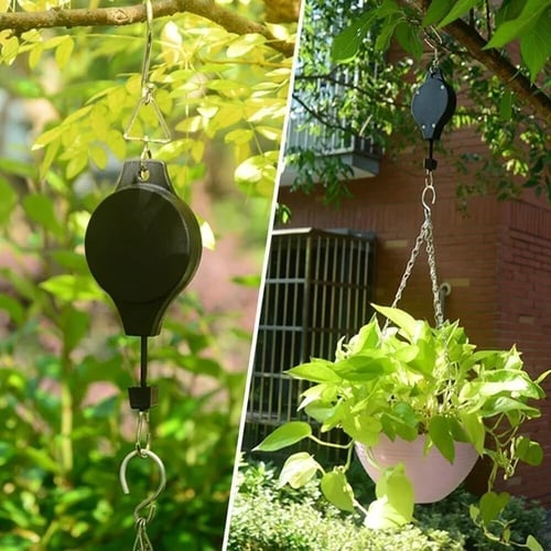 Summer promotion discount - Plant Pulley Set For Garden Baskets Pots, Birds Feeder