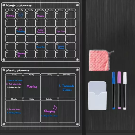 TaskMaster - Magnetic Calendar & Planner - Lulunami