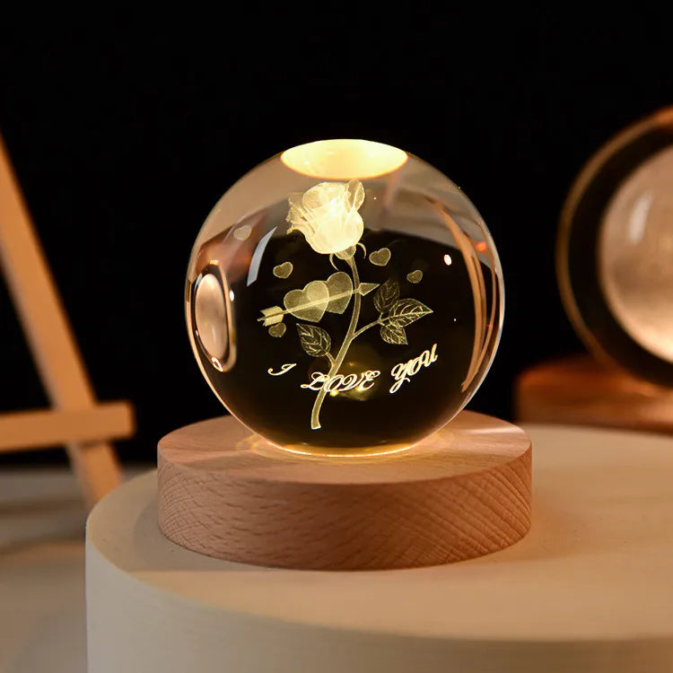 The Astro Sphere - Night 3D Lamp