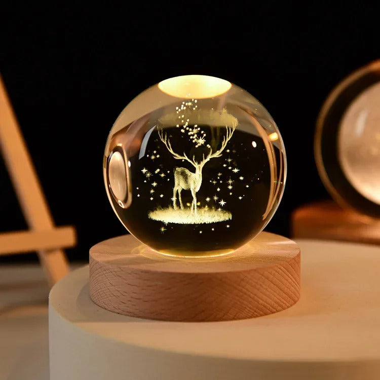 The Astro Sphere - Night 3D Lamp