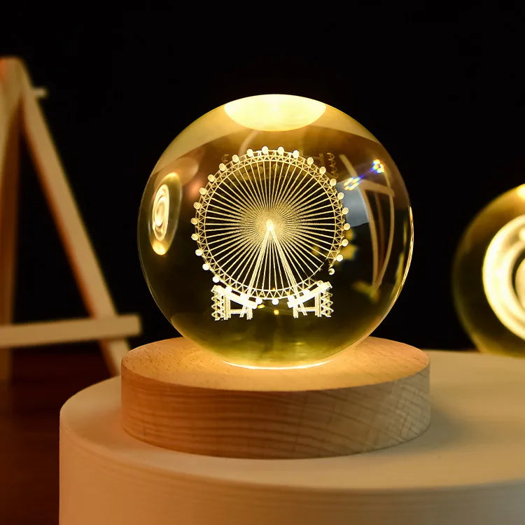 The Astro Sphere - Night 3D Lamp