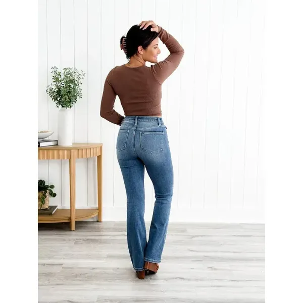 The last day of sale 50% off - Holy Grail Tummy Control Bootcut Jeans