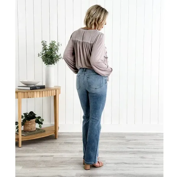 The last day of sale 50% off - Holy Grail Tummy Control Bootcut Jeans