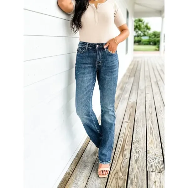 The last day of sale 50% off - Holy Grail Tummy Control Bootcut Jeans