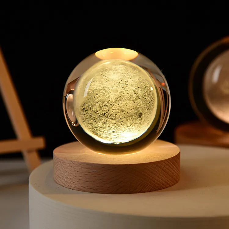 The Solar Sphere Night 3D Lamp