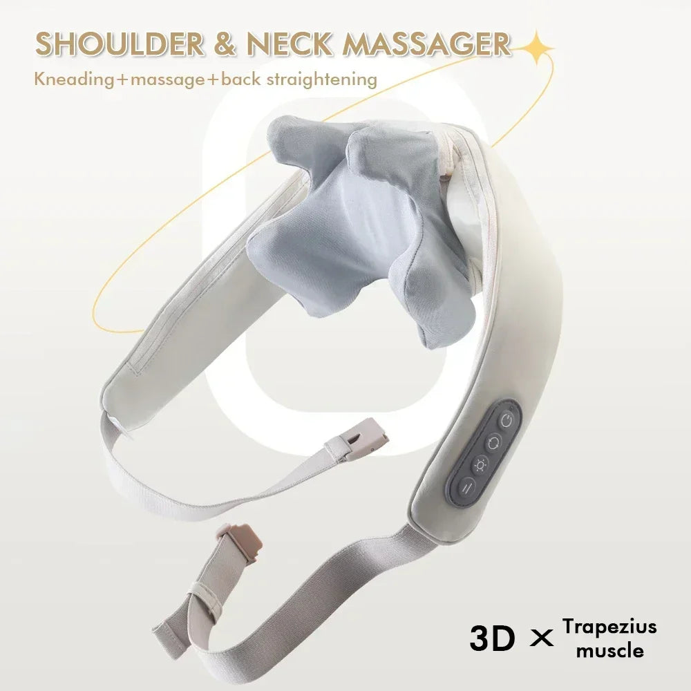 TranquilityTemple Heated Neck and Back Massager