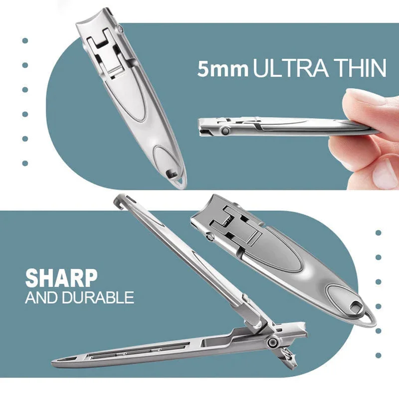 vrsgs Ultra-thin Portable Nail Clippers