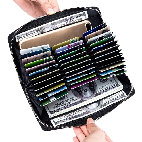 Unisex Mega Compartment Wallet