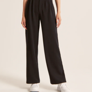 Wide-Leg Tailored Pants