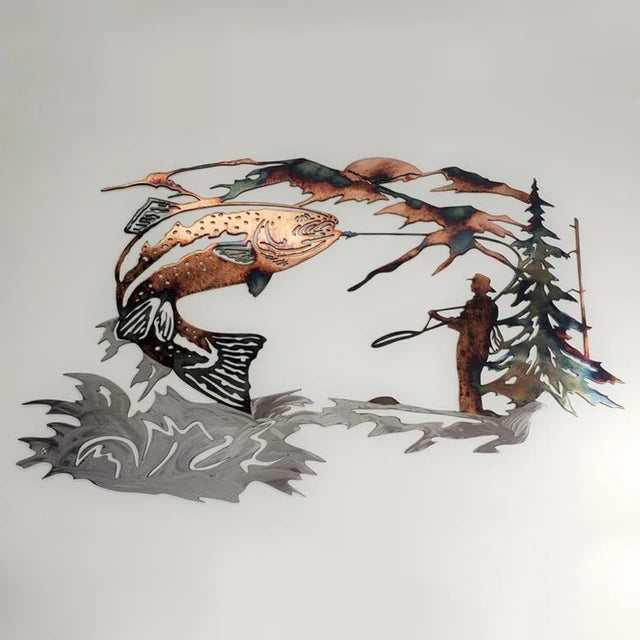 Wild Animals Metal Art