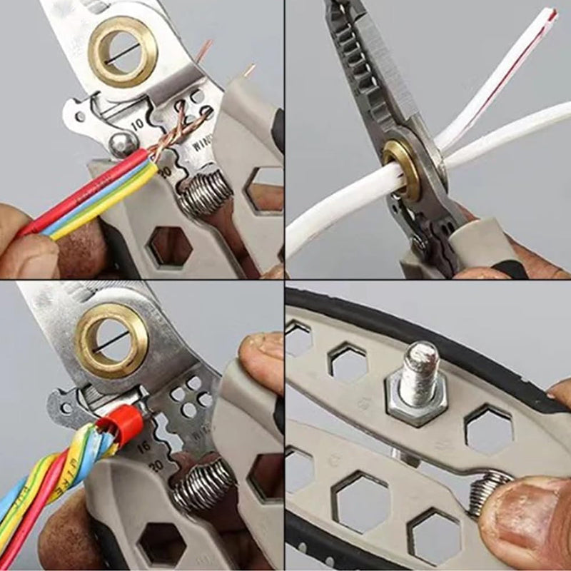 Wire strippers for electricians