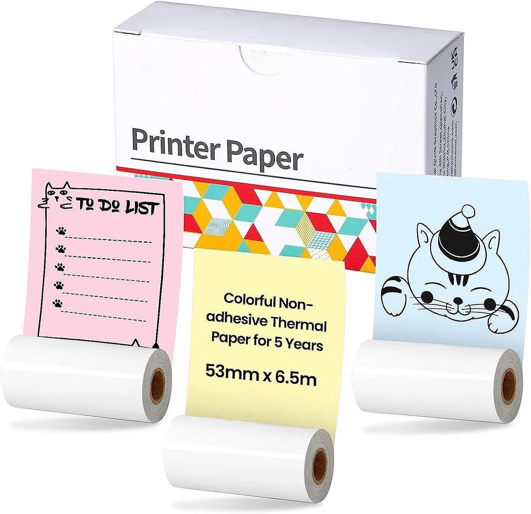 Wireless Mini Portable Thermal Printer