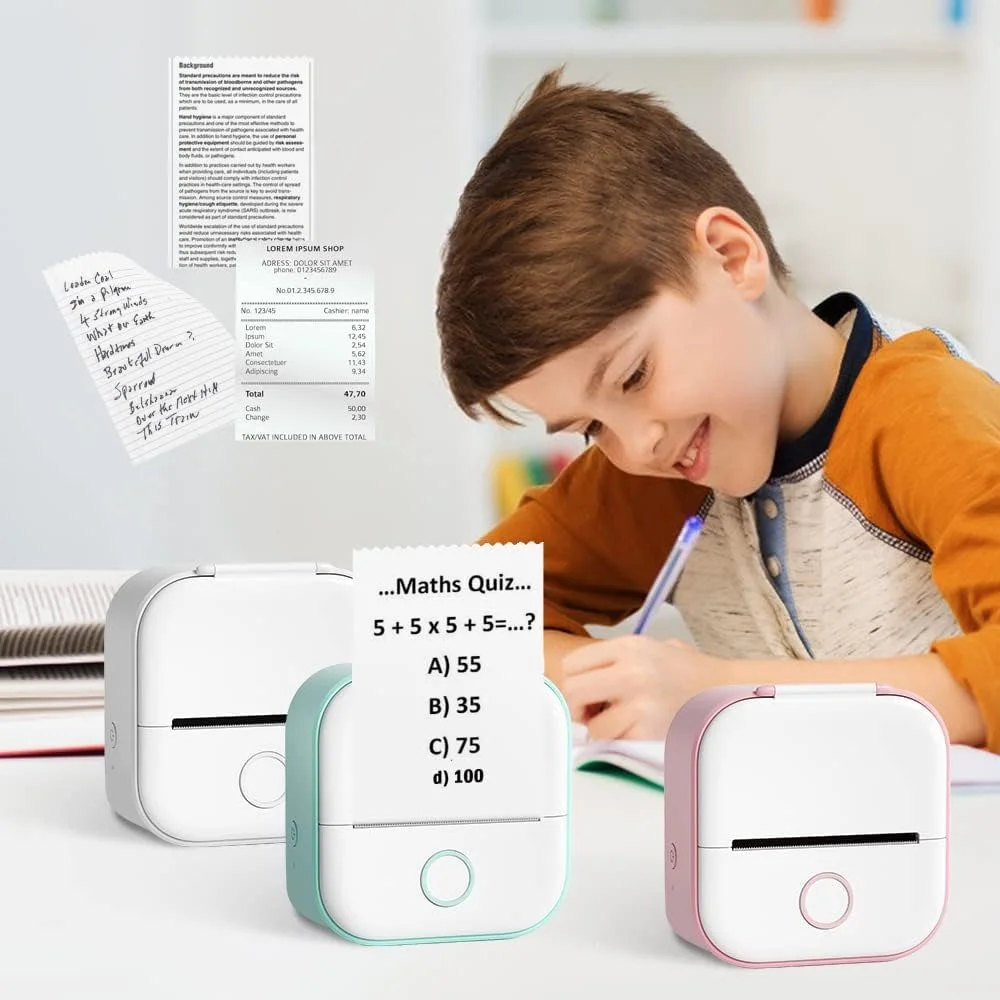 Wireless Mini Portable Thermal Printer