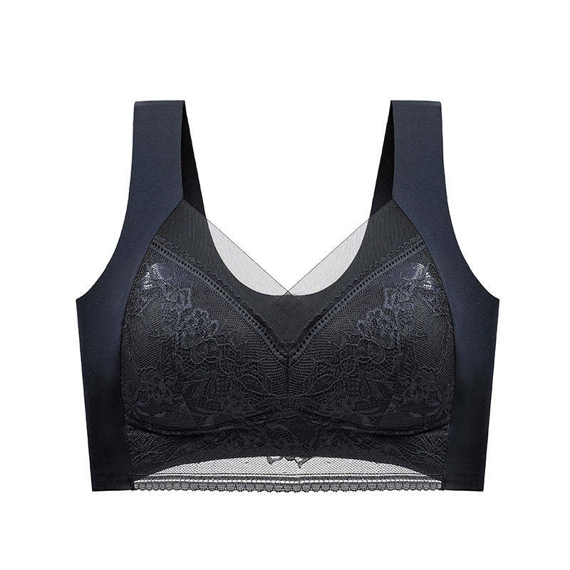 Women's push-up lace push-up bra for beautiful back