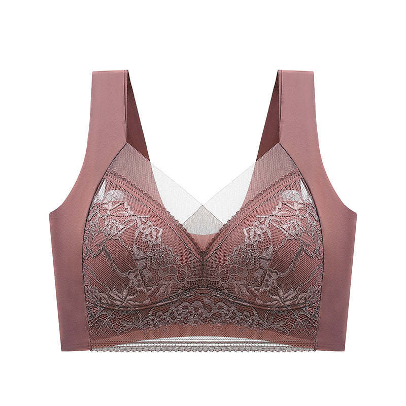 Women's push-up lace push-up bra for beautiful back