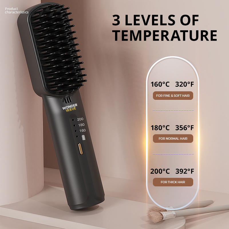 WonderWave | 3 in 1 Portable Hair Straightener