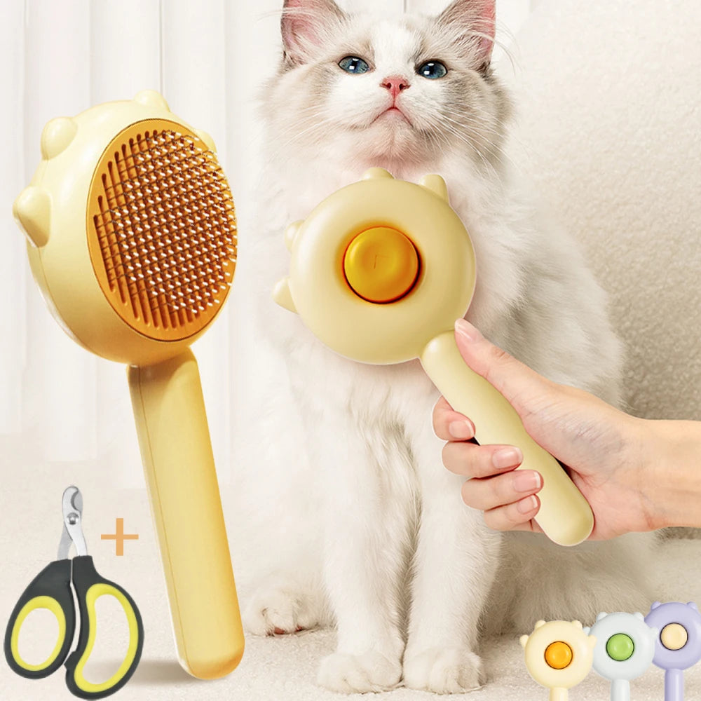 Yanzor MagicPurr Grooming & Massage Comb