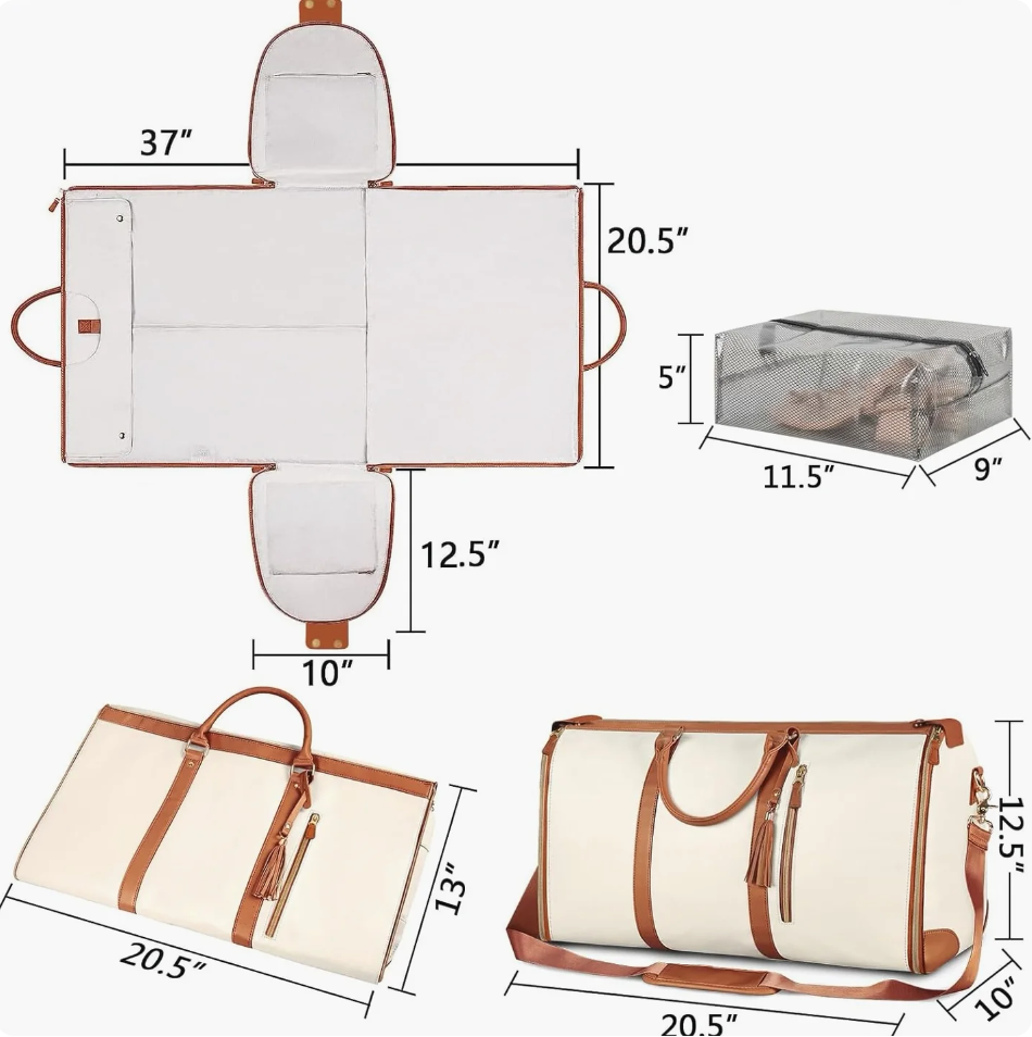 Charmente - Foldable Travel Bag