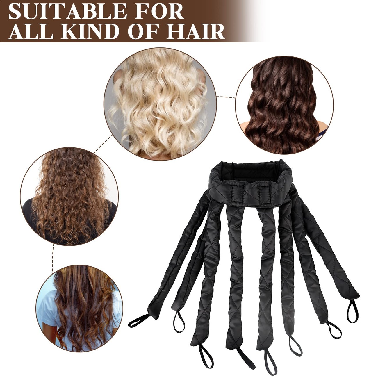 Hot Sale 45% OFF - Heatless Octopus Curler