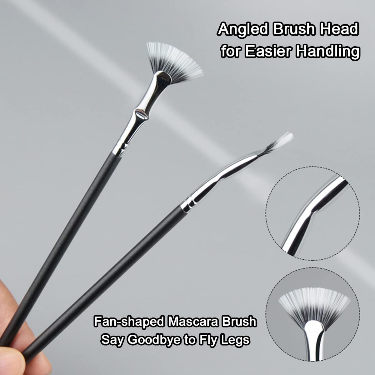 Hot Sale 49% OFF - Folding Angle Scalloped Lash Brush