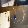 howl's necklace and earrings