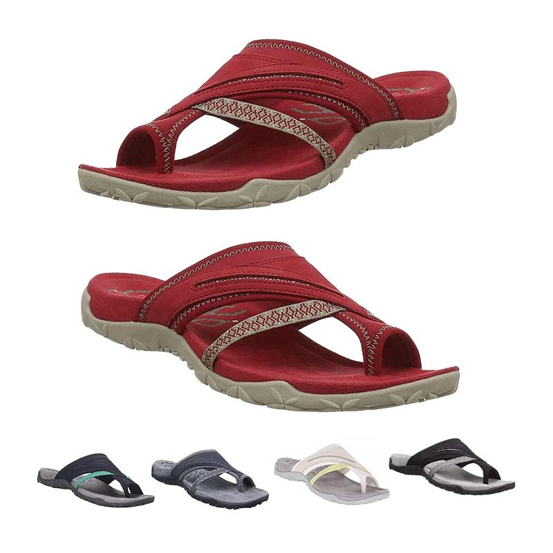 LAST DAY 50% OFF -Women Orthopedic Sandals-Breathable Mesh And Leather Sandals