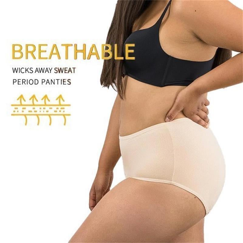 Last Day Buy 3 Get 2 Free - High-waisted Leak-proof Protective Panties