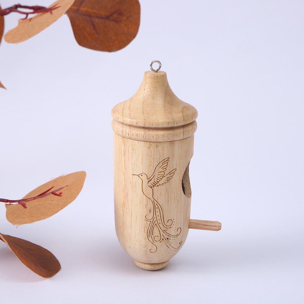 Libiyi Wooden Hummingbird House