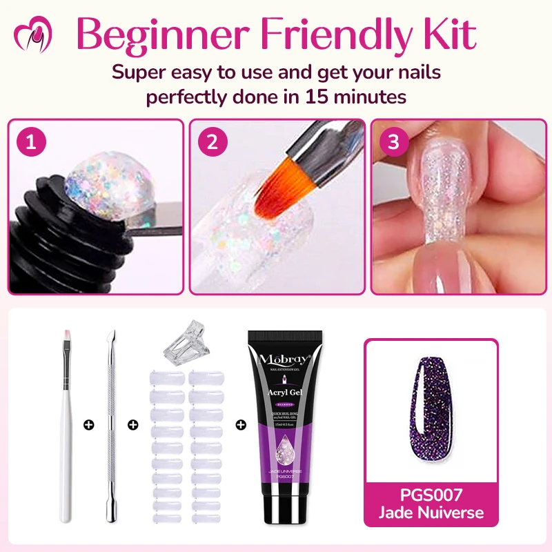 LoveyNail - DIY Home Full Nail Kit