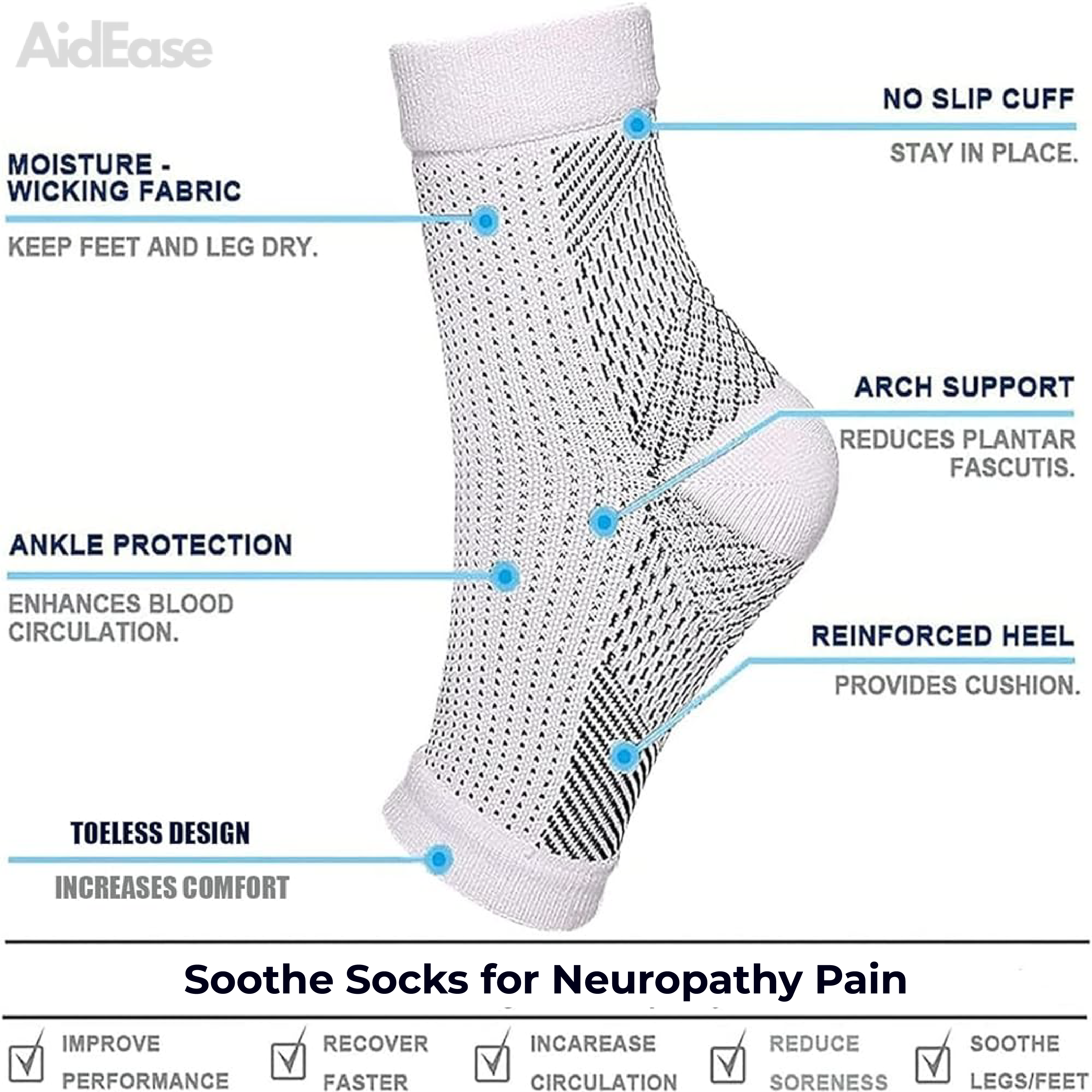 Neuro Compression Socks