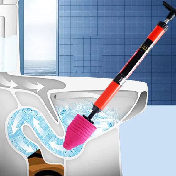 New Year Special Sale 49% OFF - Household High-pressure Manual Toilet Drain Pipe Unblocker