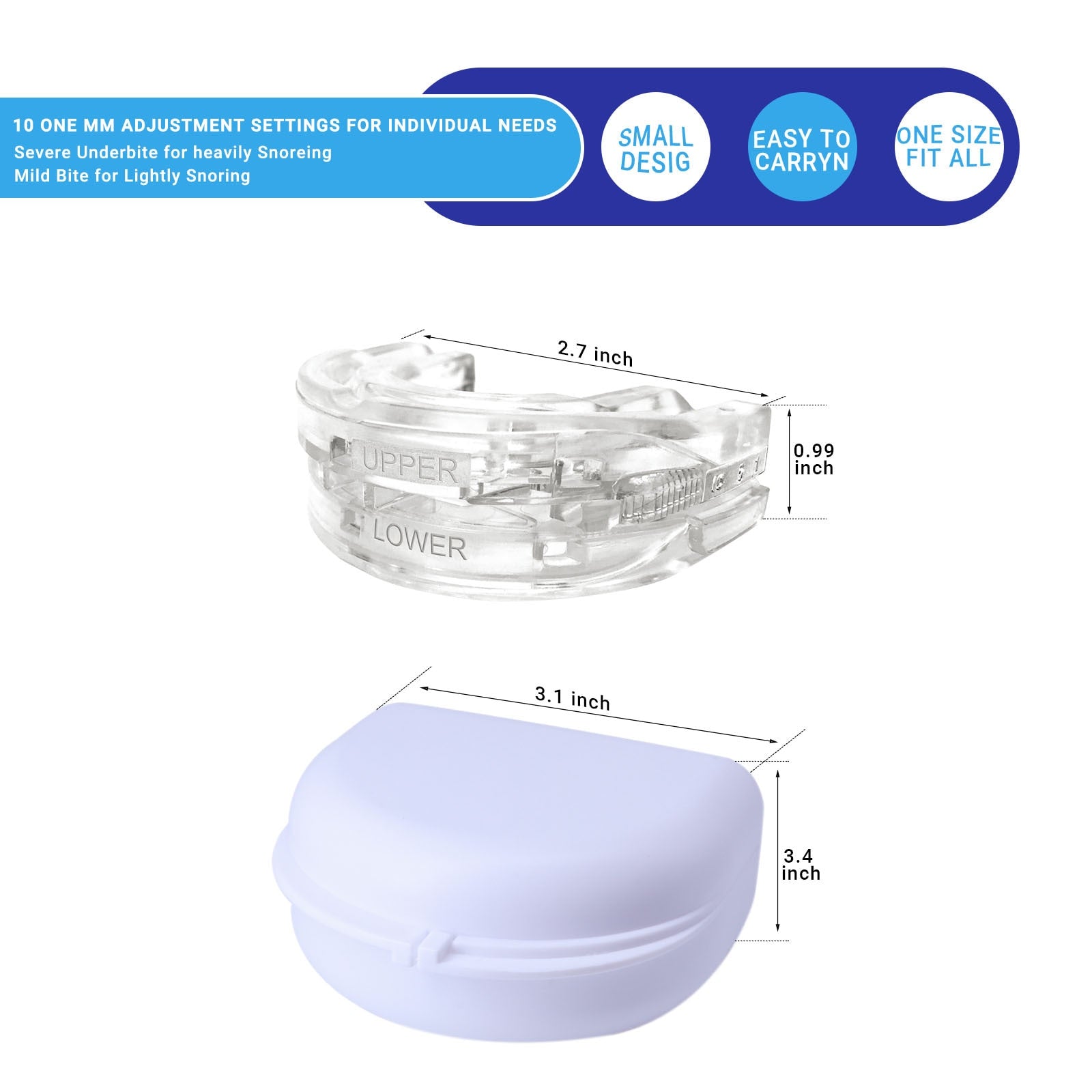 No More Snore - Anti Snoring Mouthpiece