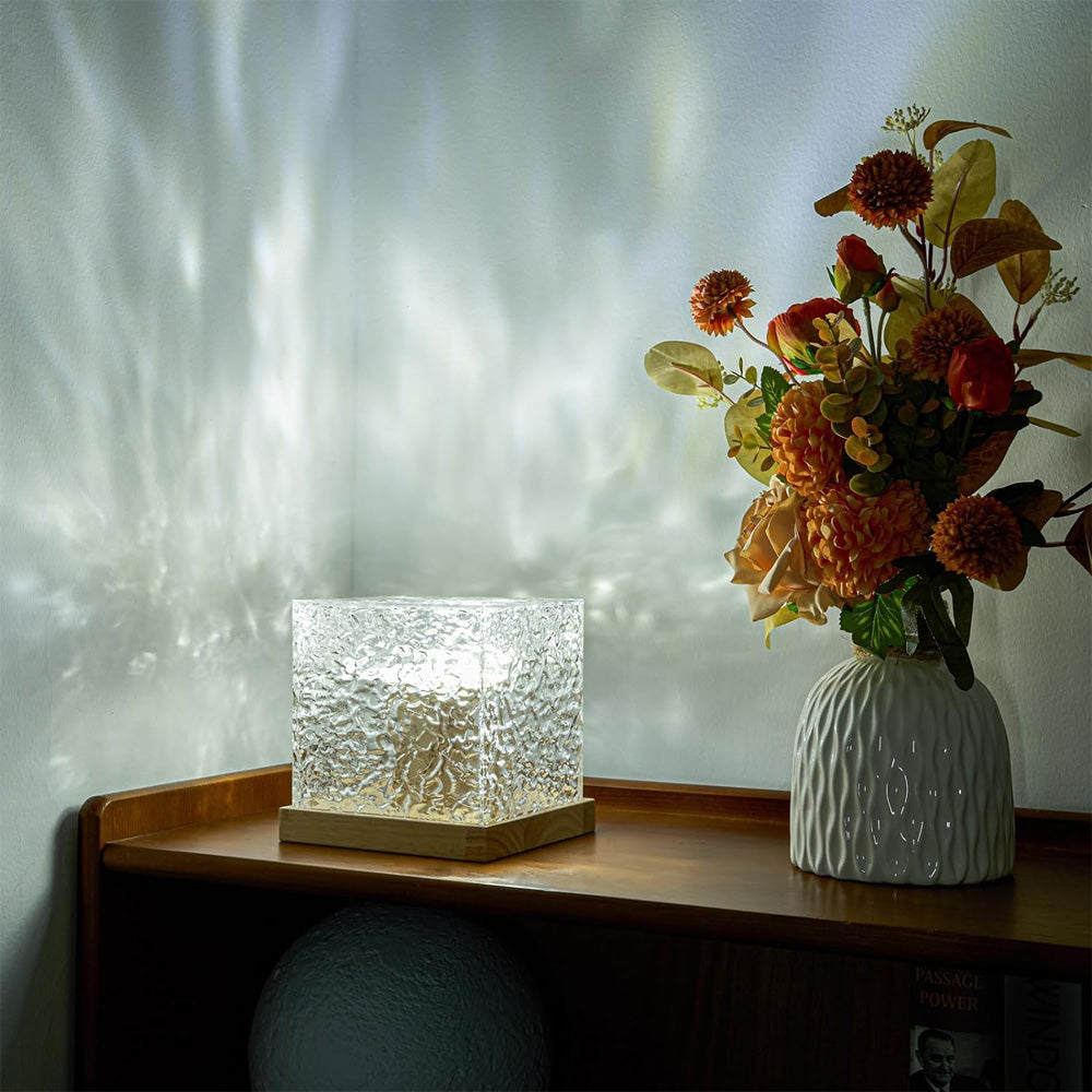 NorthernGlow Crystal Lamp