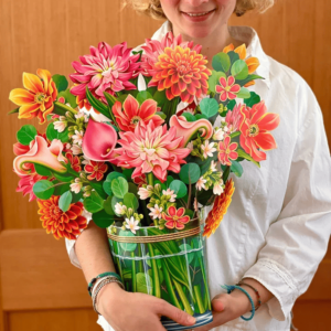 Pop Up Flower Bouquet Greeting Card