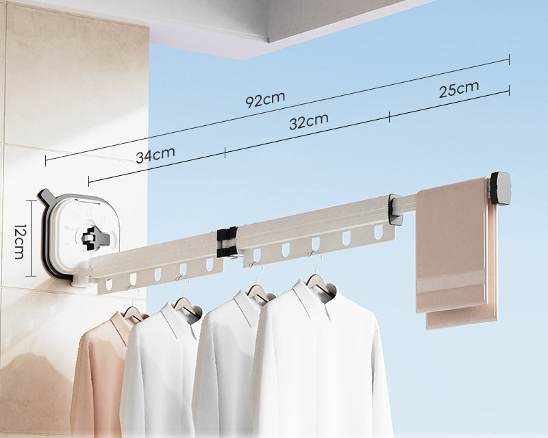 Retractable Clothes Drying Rack