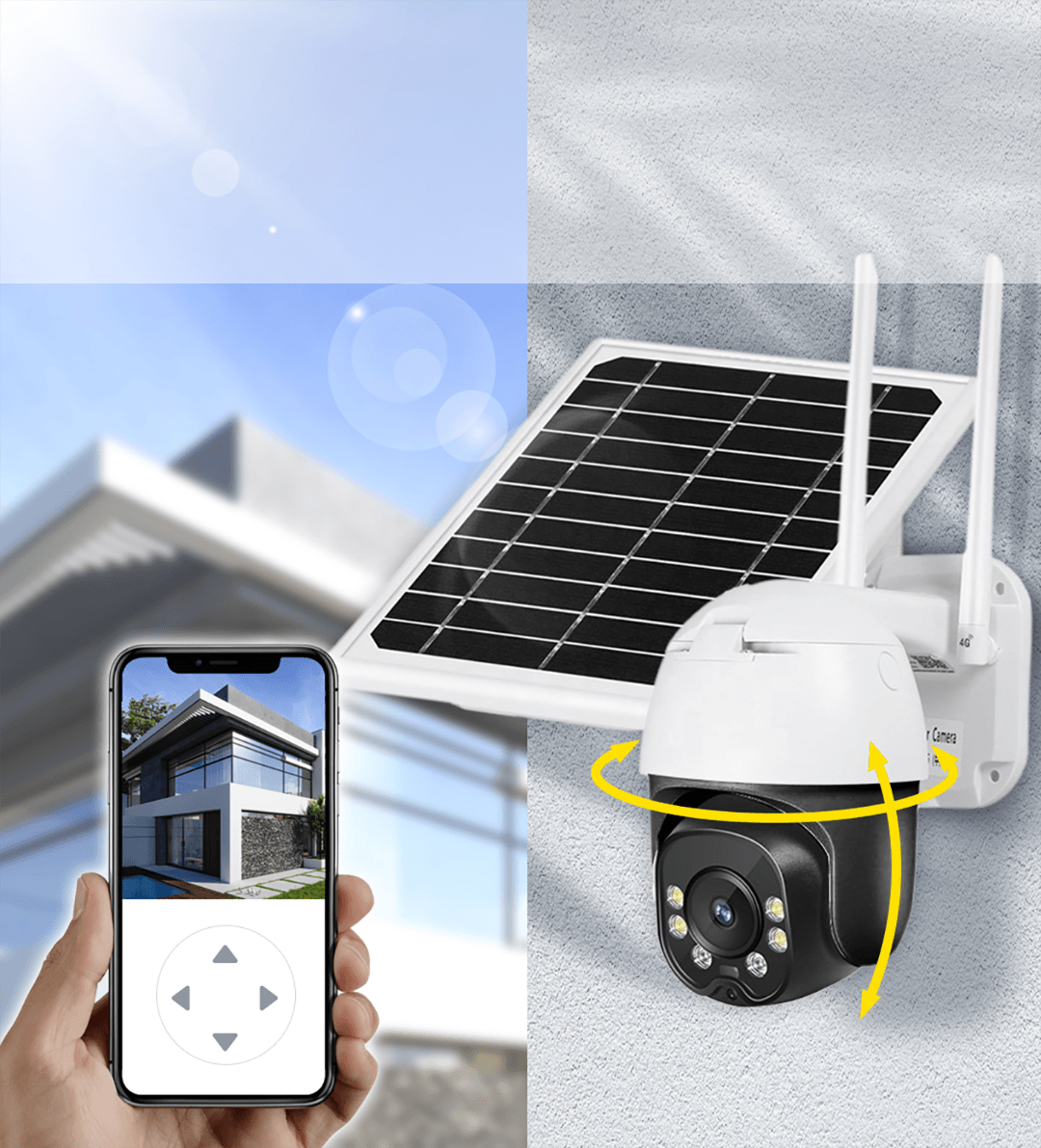 Smart Wireless Solar Camera