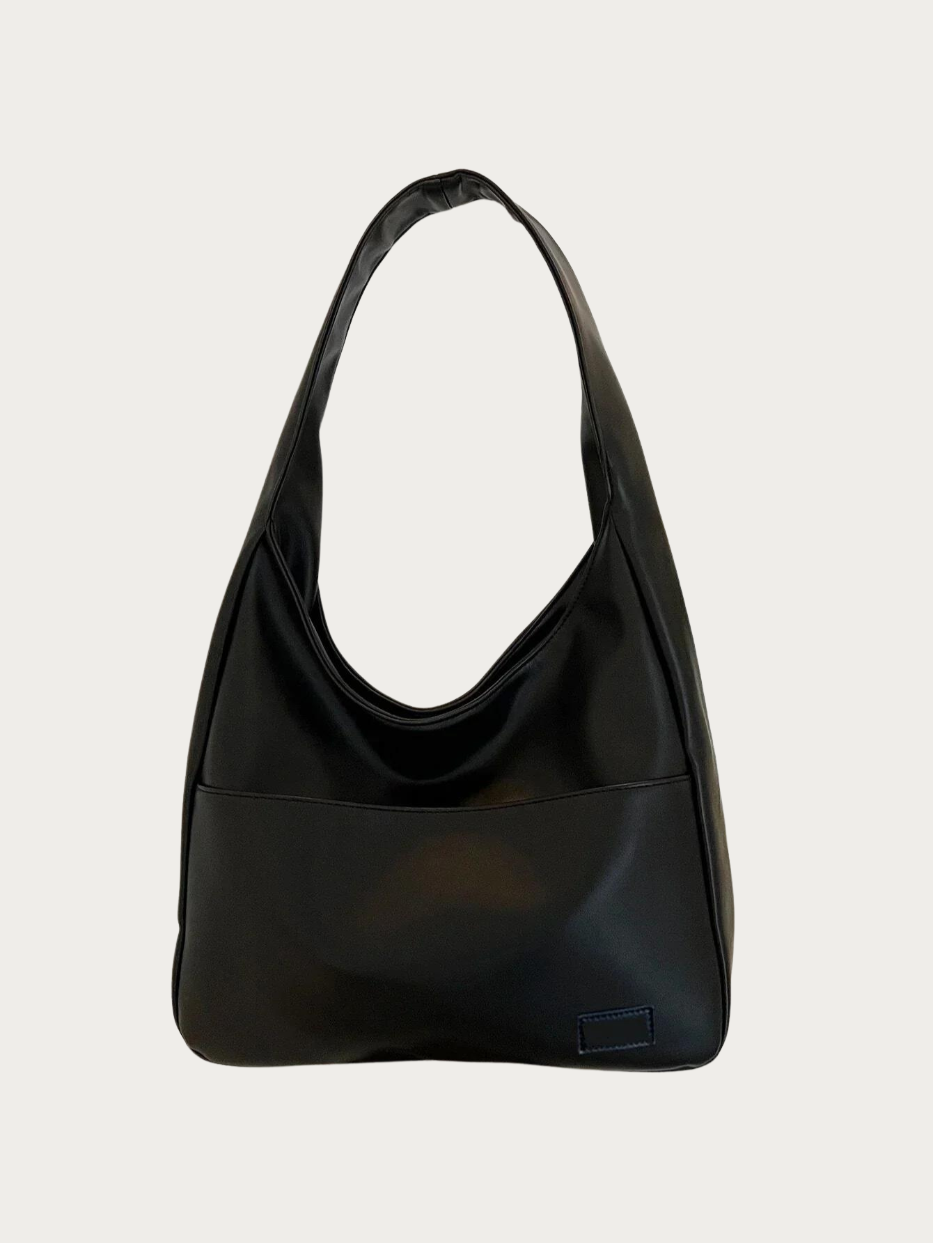 Snap Button Hobo Bag