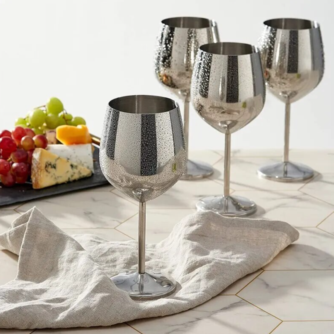 Stainless Steel Wine Glass